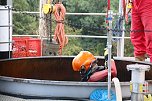 Taucher arbeiten in den Fault&uuml;rmen (Foto: Stadtverwaltung Nordhausen)