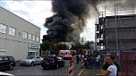 Gro&szlig;brand auf Bahnhofsgel&auml;nde (Foto: privat)