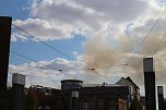 Feuer am Hauptbahnhof (Foto: Angelo Glashagel)