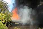 Gro&szlig;brand auf Bahnhofsgel&auml;nde (Foto: S. Dietzel)