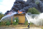 Gro&szlig;brand auf Bahnhofsgel&auml;nde (Foto: S. Dietzel)