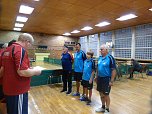 Am Freitag war die Tischtennismannschaft von Hydro Nordhausen- 4te zu Gast beim Tischtennisverein 49 Wipperdorf- 2te zu Gast. (Foto: Diana Lohmann)