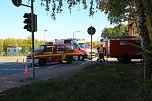 Unfall in Kleinfurra (Foto: S. Dietzel)