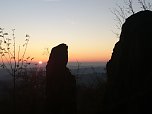Abendstimmung am Falkenstein (Foto: Ch. Burkert)
