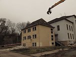 Der Abriss hat begonnen (Foto: nnz)