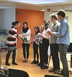 Der Schwimmverein Nordhausen organisiert alle sechs bis acht Wochen ein Konzert für die Patienten und Gäste auf der Palliativstation. (Foto: SVN 90 e.V.) Der Schwimmverein Nordhausen organisiert alle sechs bis acht Wochen ein Konzert für die Patienten und Gäste auf der Palliativstation. (Foto: SVN 90 e.V.)