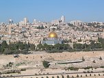 Israel: Blick vom &Ouml;lberg auf Jerusalem (Foto: W. J&ouml;rgens)