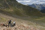 Aufstieg zur Schneebergscharte. (Foto: Volker Georg Franke)