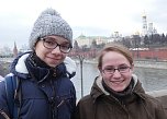 Beim Bundesfinale im Russisch-Wettbewerb belegten Vivien und Sophie den dritten Platz - als Belohnung ging es jetzt nach Russland (Foto: Gabriele Gorges)
