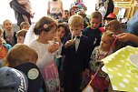 Hochzeit im Kindergarten (Foto: privat) Hochzeit im Kindergarten (Foto: privat)