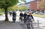 Fahrraddemo rollte durch Nordhausen (Foto: Angelo Glashagel)