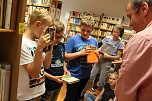 Suchaufgaben in der Bibliothek waren begehrt (Foto: Heike Roeder)