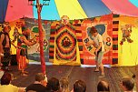 Der Circus Bombastico war heute zu Gast bei der Nordth&uuml;ringer Lebenshilfe (Foto: Angelo Glashagel)