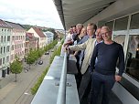 Vorstandssitzung mit Blick &uuml;ber Nordhausen (Foto: NUV)