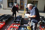 Gro&szlig;er B&uuml;cher-Rettungs-Flohmarkt auf dem Blasiikirchplatz (Foto: Angelo Glashagel)