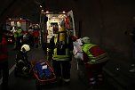 Großübung im Höllbergtunnel (Foto: Angelo Glashagel) Großübung im Höllbergtunnel (Foto: Angelo Glashagel)