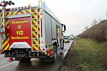 Unfall auf der A 38 (Foto: S. Dietzel)