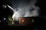 Scheune ausgebrannt (Foto: S. Dietzel)