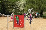 Der Spielplatz auf dem Petersberg wurde heute neu er&ouml;ffnet (Foto: agl)