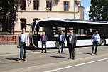 Elektroverkehr im S&uuml;dharz - der Landkreis erprobt zur Zeit einen neuen E-Bus (Foto: agl)
