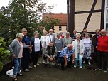 Wiedervereint nach 70 Jahren - in Ilfeld trafen sich 21 ehemalige Klassenkameraden zum 70. Jubil&auml;um (Foto: Manfred Kappler)