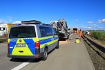 Unfall auf der A38 (Foto: S.Dietzel)