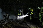 Feuer auf dem Campingplatz (Foto: S. Dietzel)