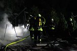 Feuer auf dem Campingplatz (Foto: S. Dietzel)