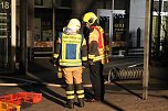 Feuerwehren im Einsatz an der Atrium-Passage (Foto: S. Dietzel)