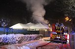 Dachstuhlbrand in Leimbach (Foto: S. Dietzel)