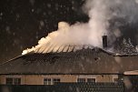 Dachstuhlbrand in Leimbach (Foto: S. Dietzel)