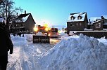 Schneefr&auml;se in Heringen im Einsatz (Foto: Hirschfeld)