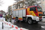 Gro&szlig;einsatz in der Bochumer Stra&szlig;e in Nordhausen (Foto: S. Dietzel)