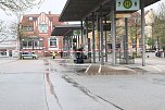 Herrenlose Tasche auf dem Bahnhofsvorplatz sorgt f&uuml;r Polizeieinsatz (Foto: S. Dietzel)
