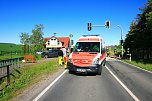 Schwerer Unfall am Pfingstmontag (Foto: S. Dietzel)