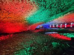 World of Lights in der Barbarossah&ouml;hle (Foto: Peter Blei)