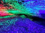 World of Lights in der Barbarossah&ouml;hle (Foto: Peter Blei)
