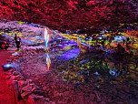 World of Lights in der Barbarossah&ouml;hle (Foto: Peter Blei)