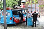 Wahlkampfauftakt der AfD vor dem Nordh&auml;user Rathaus (Foto: oas)