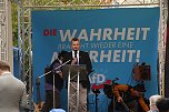 AfD-Wahlkampf auf dem Rathausplatz (Foto: agl)