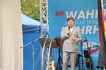 AfD-Wahlkampf auf dem Rathausplatz (Foto: agl)