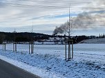 Großbrand in Nordhausen (Foto: V.Krieger) Großbrand in Nordhausen (Foto: V.Krieger)