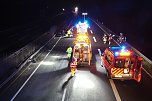 Schwerer Unfall auf der A38 (Foto: Feuerwehr Breitenworbis/SD)