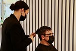 Neueröffnung der "Haarkosmetik" in der Rautenstraße (Foto: agl) Neueröffnung der "Haarkosmetik" in der Rautenstraße (Foto: agl)