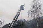 Dachstuhlbrand in Heringen  (Foto: S.Dietzel)