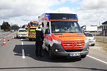 Unfall auf der Kasseler Landstra&szlig;e (Foto: S. Dietzel)