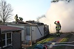Gartenlaubenbrand im Nordh&auml;user Kastanienweg (Foto: S. Dietzel)
