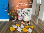 Bastelarbeiten Nordh&auml;user Kindergartenkinder (Foto: EVN)