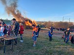 Osterfeuer Gro&szlig;werther (Foto: N. Schulz )