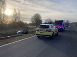Unfall bei Gro&szlig;wechsungen (Foto: S.Dietzel)